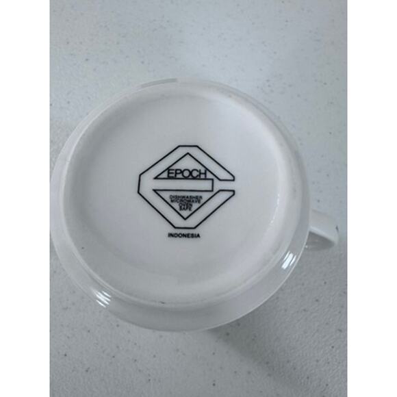 "NORITAKE" Epoch Christmas Party Mugs ,Seals, Micro, Oven, and Dishwasher Safe - Picture 6 of 7